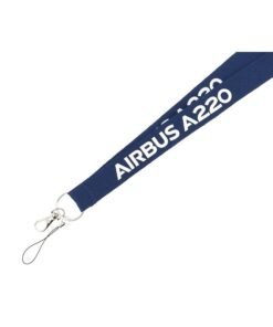 Alternative view of Airbus A220 badge holder-Lanyard