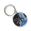 777Jetliner offset print keychain