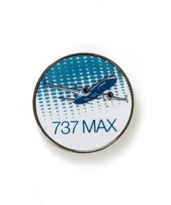exclusive round 737 MAX pin